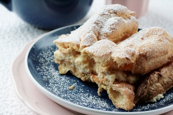 Karpatka z kremem budyniowym Karpatka z kremem budyniowym