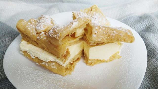 Karpatka z kremem budyniowym Karpatka z kremem budyniowym