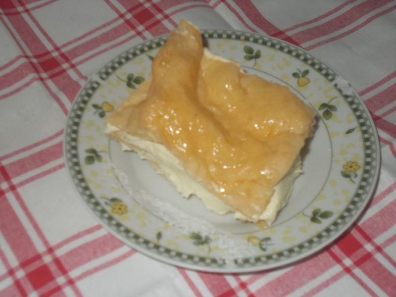 Karpatka z masą Karpatka z masą