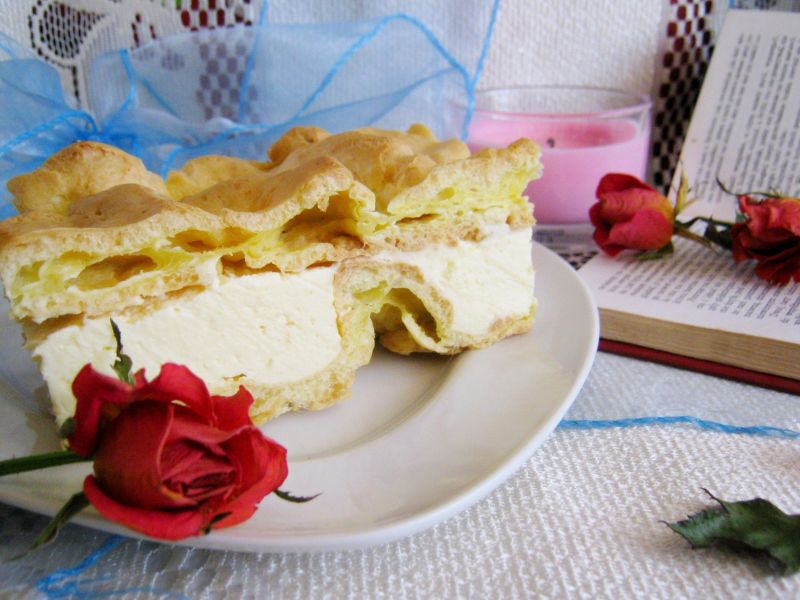 Karpatka z pysznym kremem Karpatka z pysznym kremem