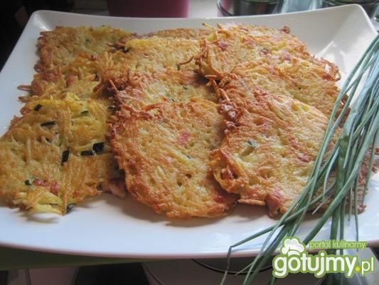 Kartoflane placki na wschodnią nutę Kartoflane placki na wschodnią nutę
