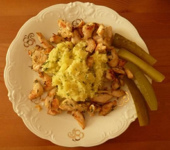 Kąski z kurczaka z koperkiem Kąski z kurczaka z koperkiem