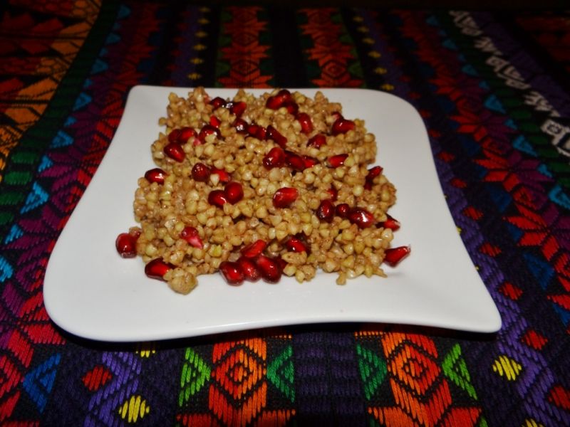 Kasza gryczana na słodko