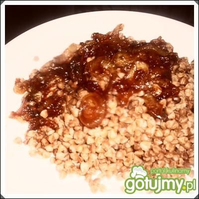 Kasza gryczana w karmelizowanej cebuli