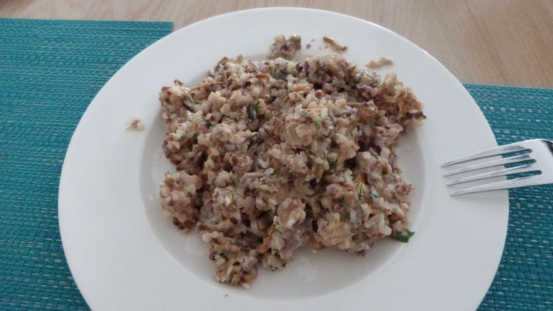 Kasza gryczana z kurkami Kasza gryczana z kurkami