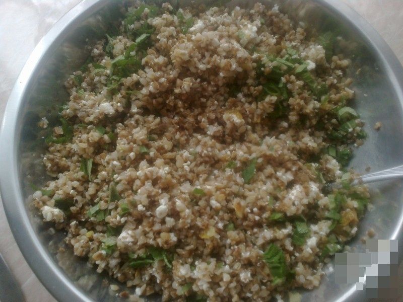 Kasza gryczana z pietruszką