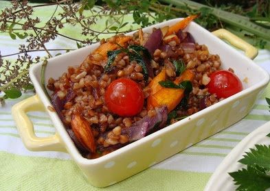 Kasza gryczana z warzywami Kasza gryczana z warzywami