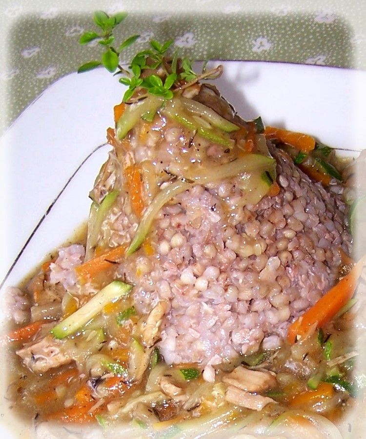 Kasza gryczana z warzywami Kasza gryczana z warzywami