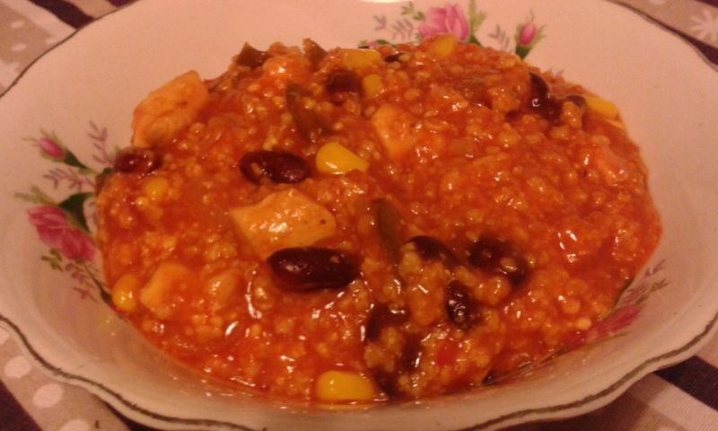 Kasza jaglana po meksykańsku