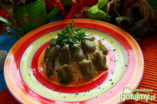 Kasza jaglana z bobem 