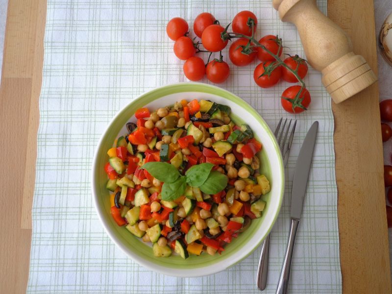 Kasza jaglana z warzywami