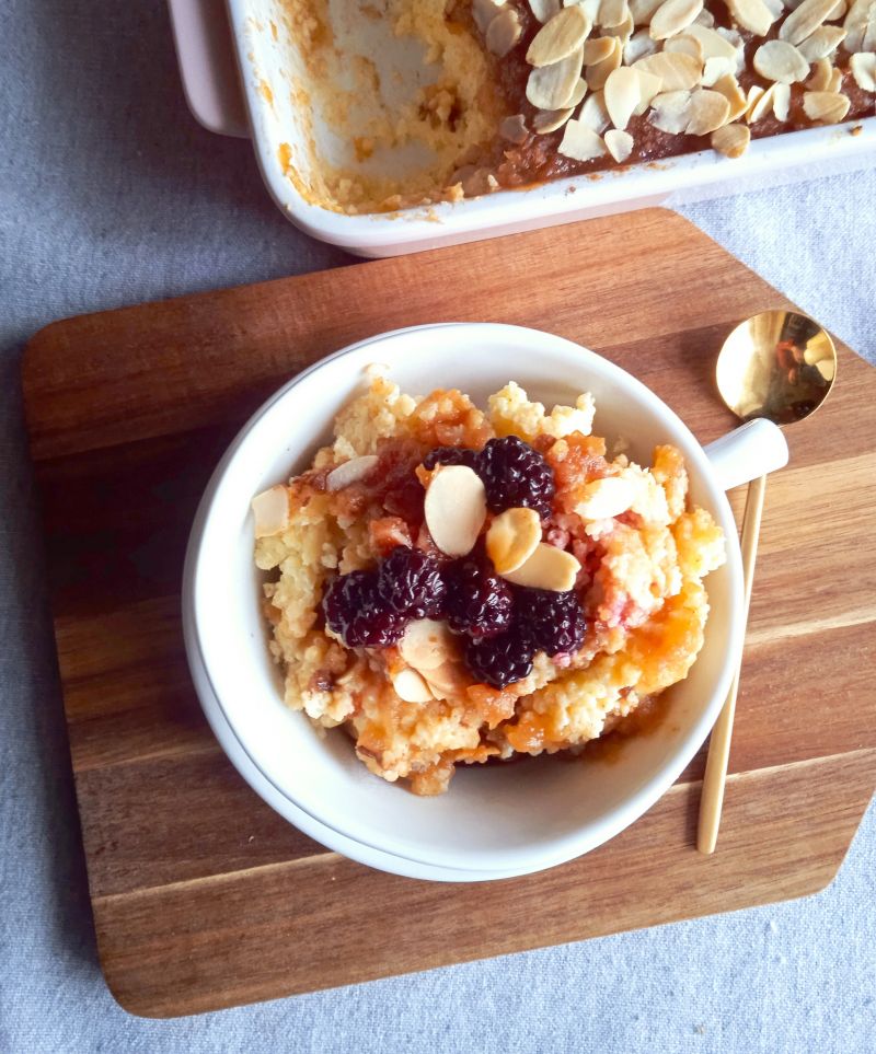 Kasza jaglana zapiekana z jabłkami