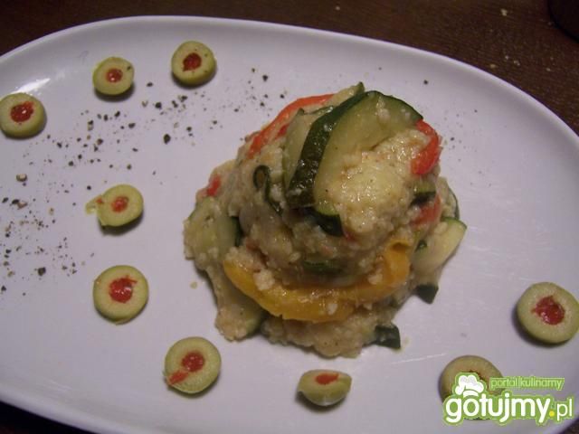 Kasza jaglana zasmażana z warzywami Kasza jaglana zasmażana z warzywami