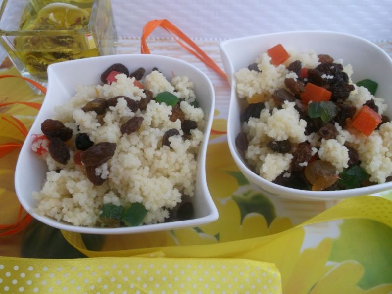 Kasza kuskus z bakaliami Kasza kuskus z bakaliami