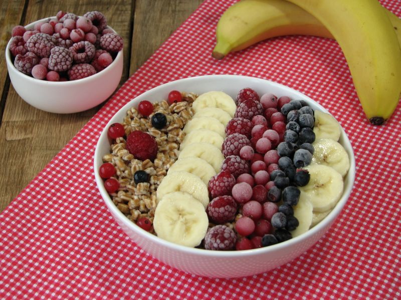 Kasza na mleku z owocami Kasza na mleku z owocami