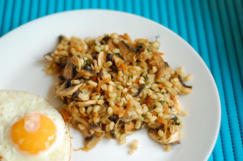 Kasza pęczak z warzywami Kasza pęczak z warzywami