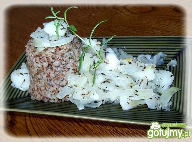 Kasza z tymiankową omastą