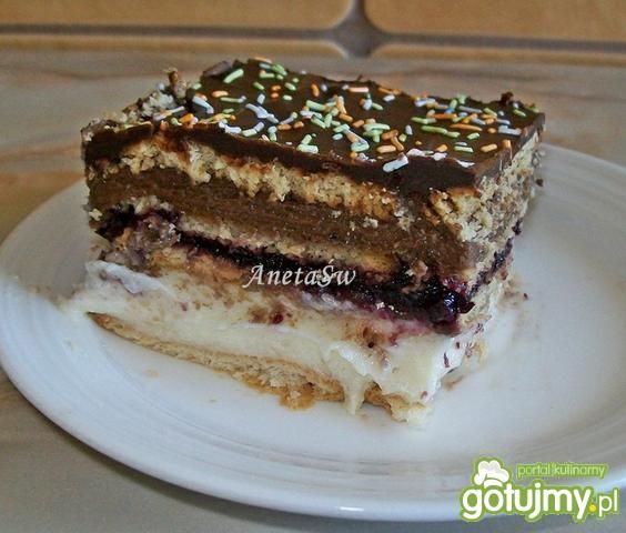 Kaszak black&white z konfiturą