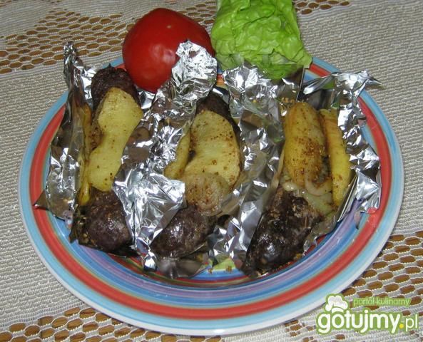 Kaszanka w papilotach