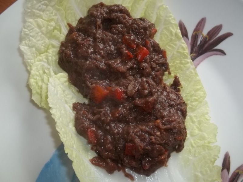 Kaszanka z cukinią i papryką Kaszanka z cukinią i papryką