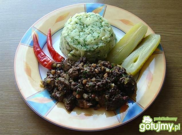 Kaszanka z Wątróbką Drobiową  Kaszanka z Wątróbką Drobiową