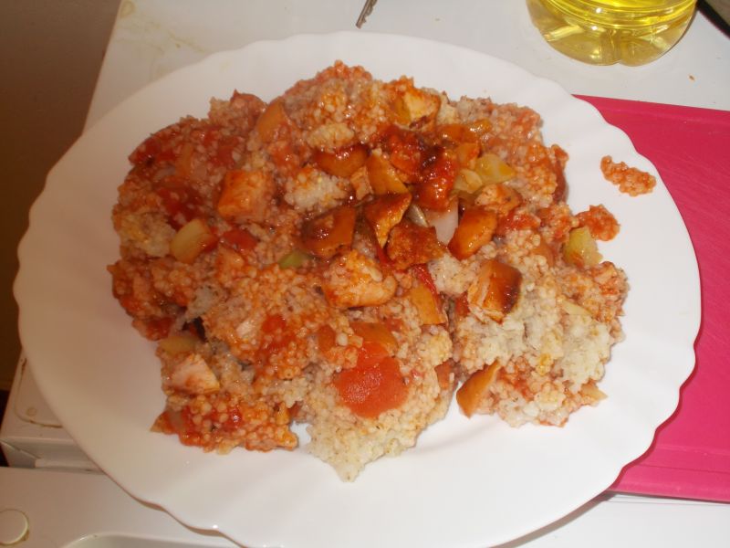 KASZOTTO POMIDOROWO-KIEŁBASIANE KASZOTTO POMIDOROWO-KIEŁBASIANE