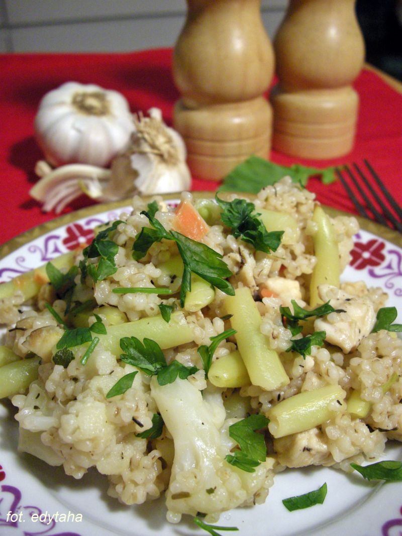 Kaszotto z kaszy jęczmiennej