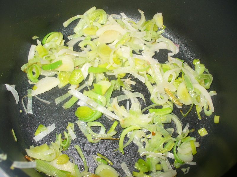 Kaszotto z warzywami i jarmużem