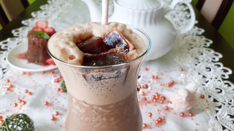 Kawa mrożona bananowo-miodowa