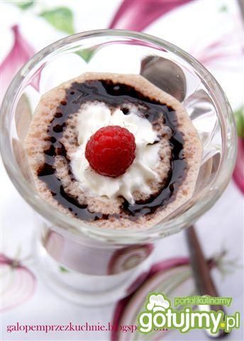 Kawa mrożona malinowe tiramisu Kawa mrożona malinowe tiramisu