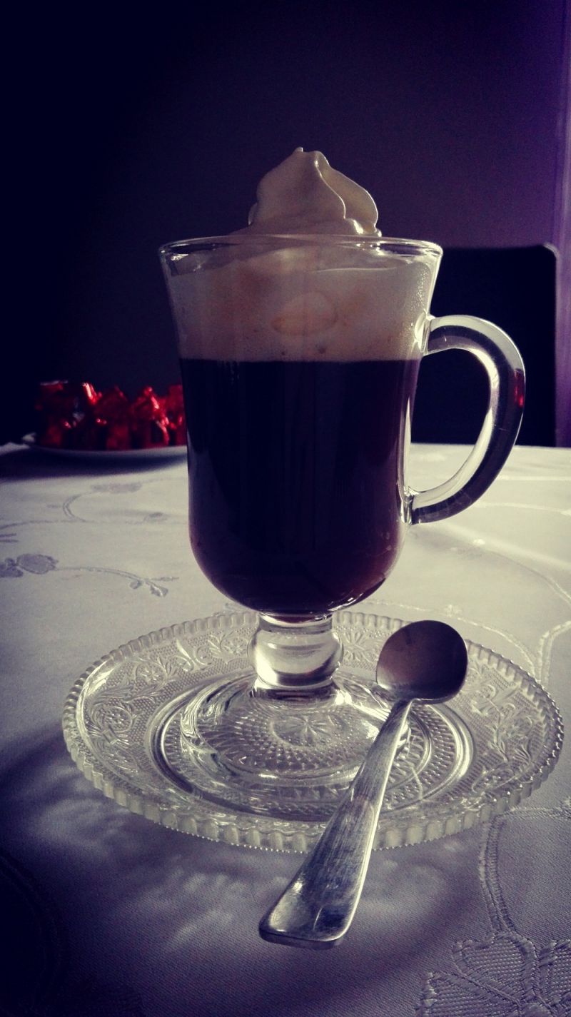 Kawa po irlandzku - Irish Coffee wg femme0fatale Kawa po irlandzku - Irish Coffee wg femme0fatale