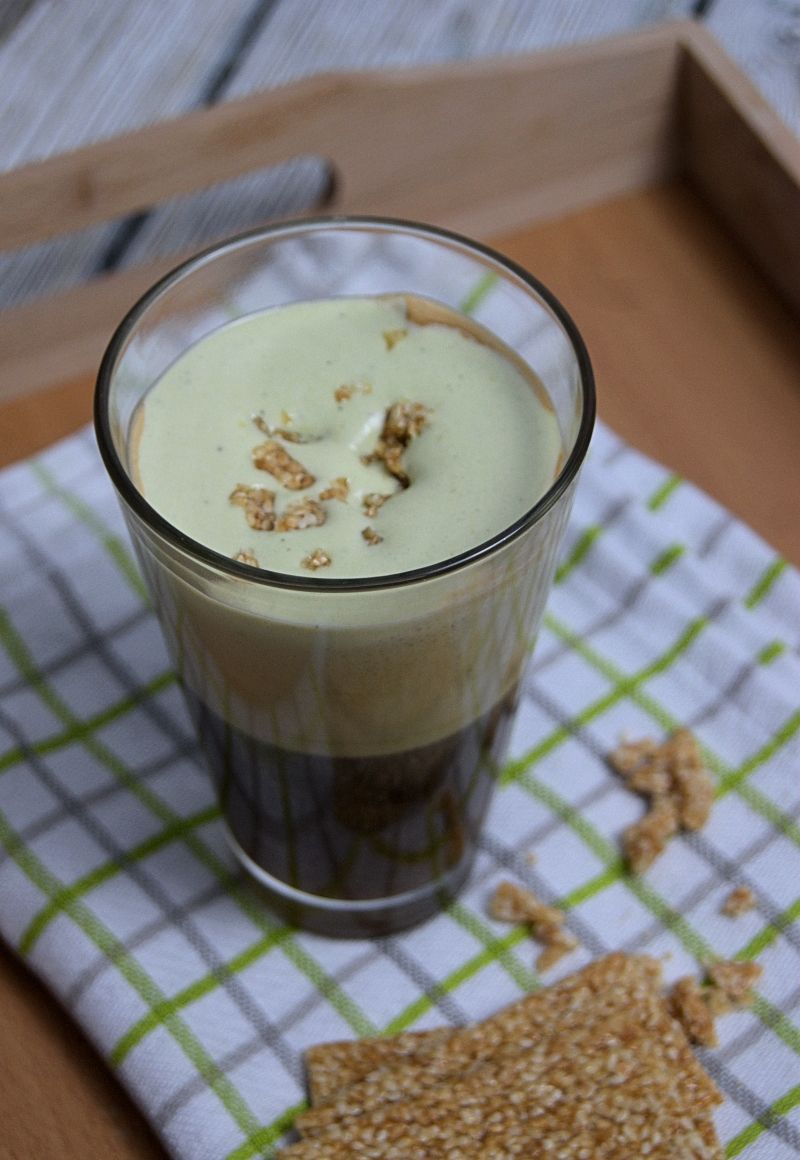 Kawa z zieloną herbatą matcha wg Fretete