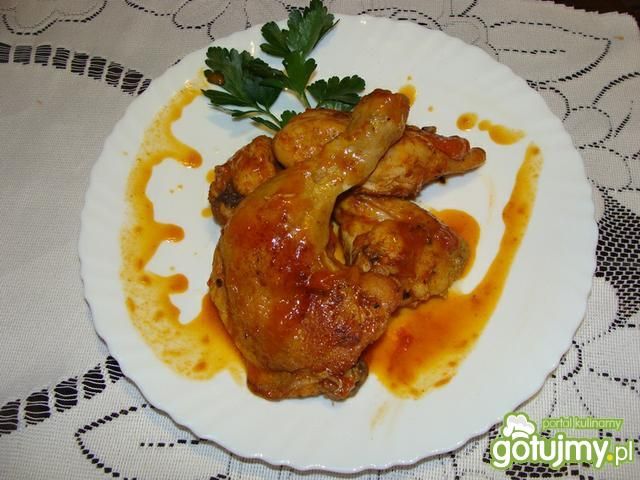 Kawałki kurczaka z sosem grapefruitowym Kawałki kurczaka z sosem grapefruitowym
