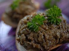 Kawior z bakłażanów