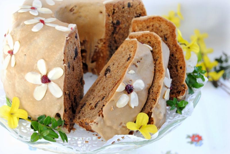 Kawowa babka na Wielkanoc