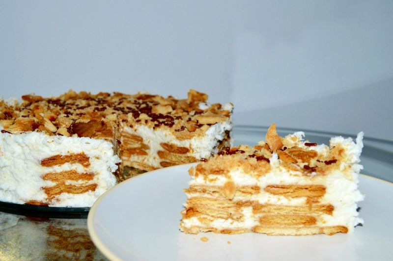 Kawowe ciasto herbatnikowe Kawowe ciasto herbatnikowe