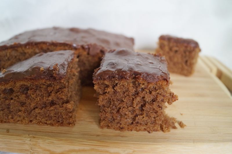 Kawowe ciasto z polewą