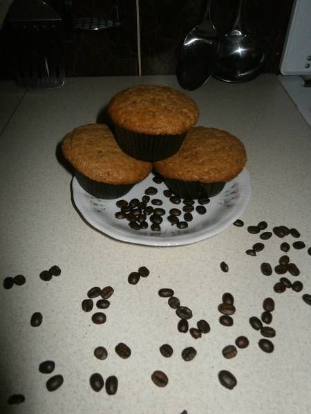 Kawowe muffinki z chałwą Kawowe muffinki z chałwą