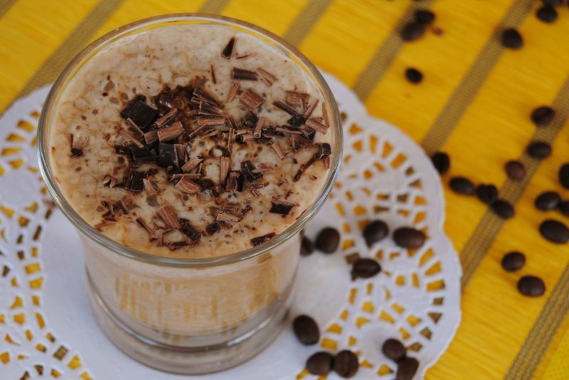 Kawowo-bananowy shake Kawowo-bananowy shake