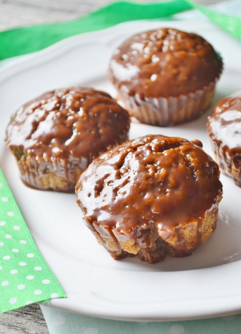 Kawowo - czekoladowe muffinki 