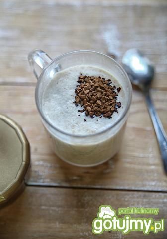 Kawowy koktajl owsiany
