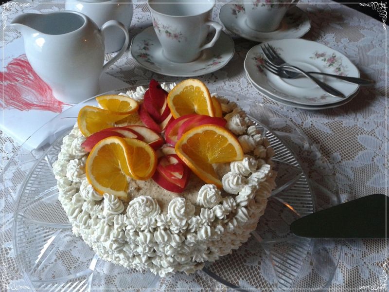 Kawowy torcik dla Dziadka Kawowy torcik dla Dziadka