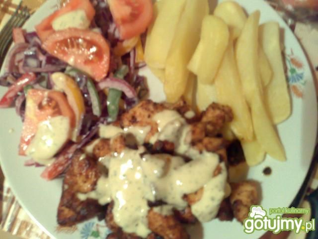 Kebab z kurczaka Kebab z kurczaka
