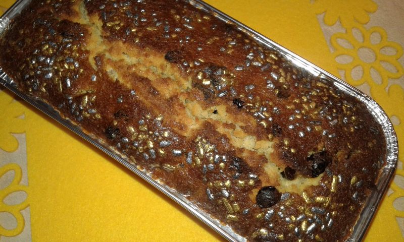 Keks na soku jabłkowym