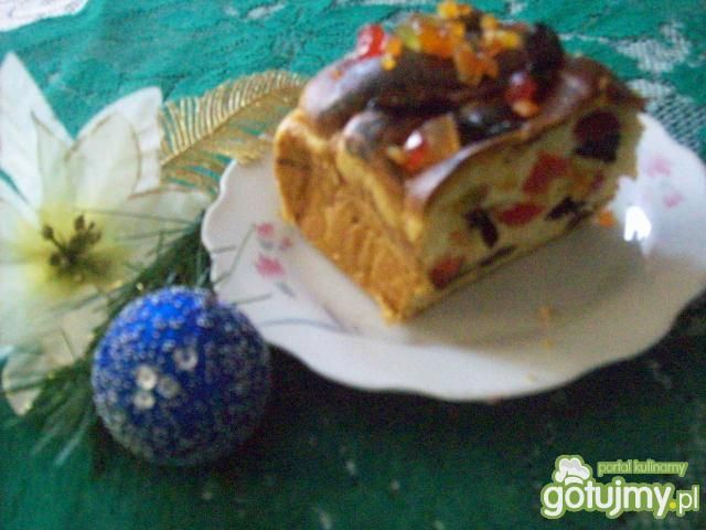 Keks serowo - śliwkowy