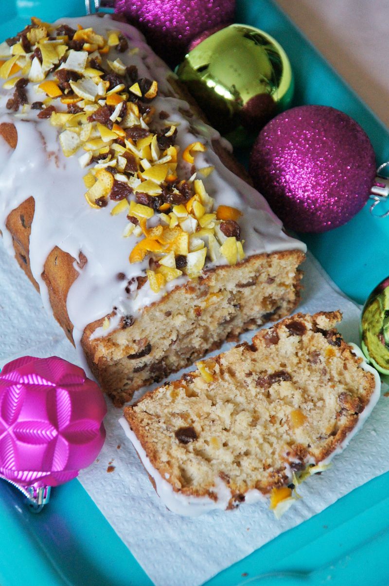 Keks świąteczny z bakaliami