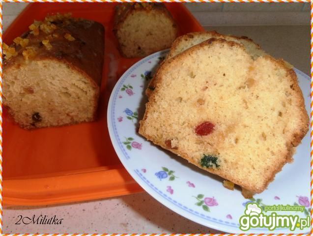 Keks ucierany Milutkiej