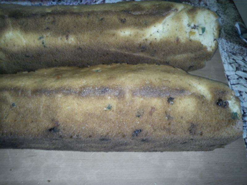 Keks z bakaliami  Keks z bakaliami