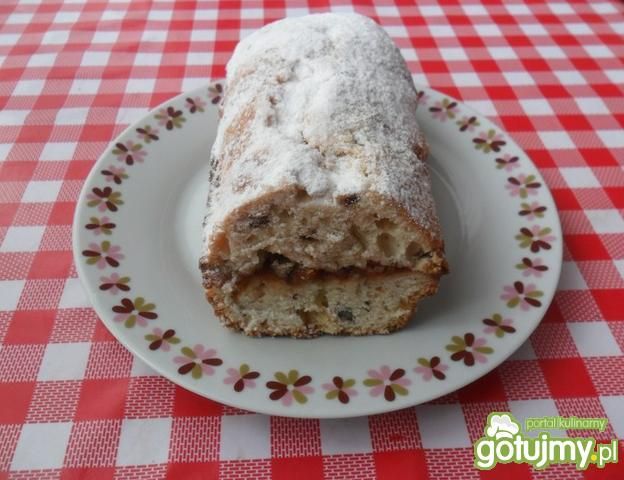 Keks z bakaliami i marmoladą Keks z bakaliami i marmoladą