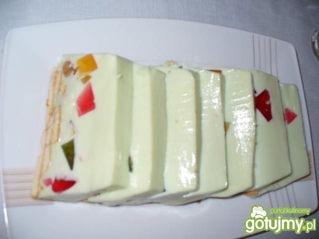 Keks z pianki mlecznej  Keks z pianki mlecznej